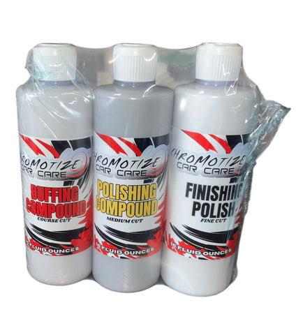 3 STAGE COMPOUND & POLISH COMBO